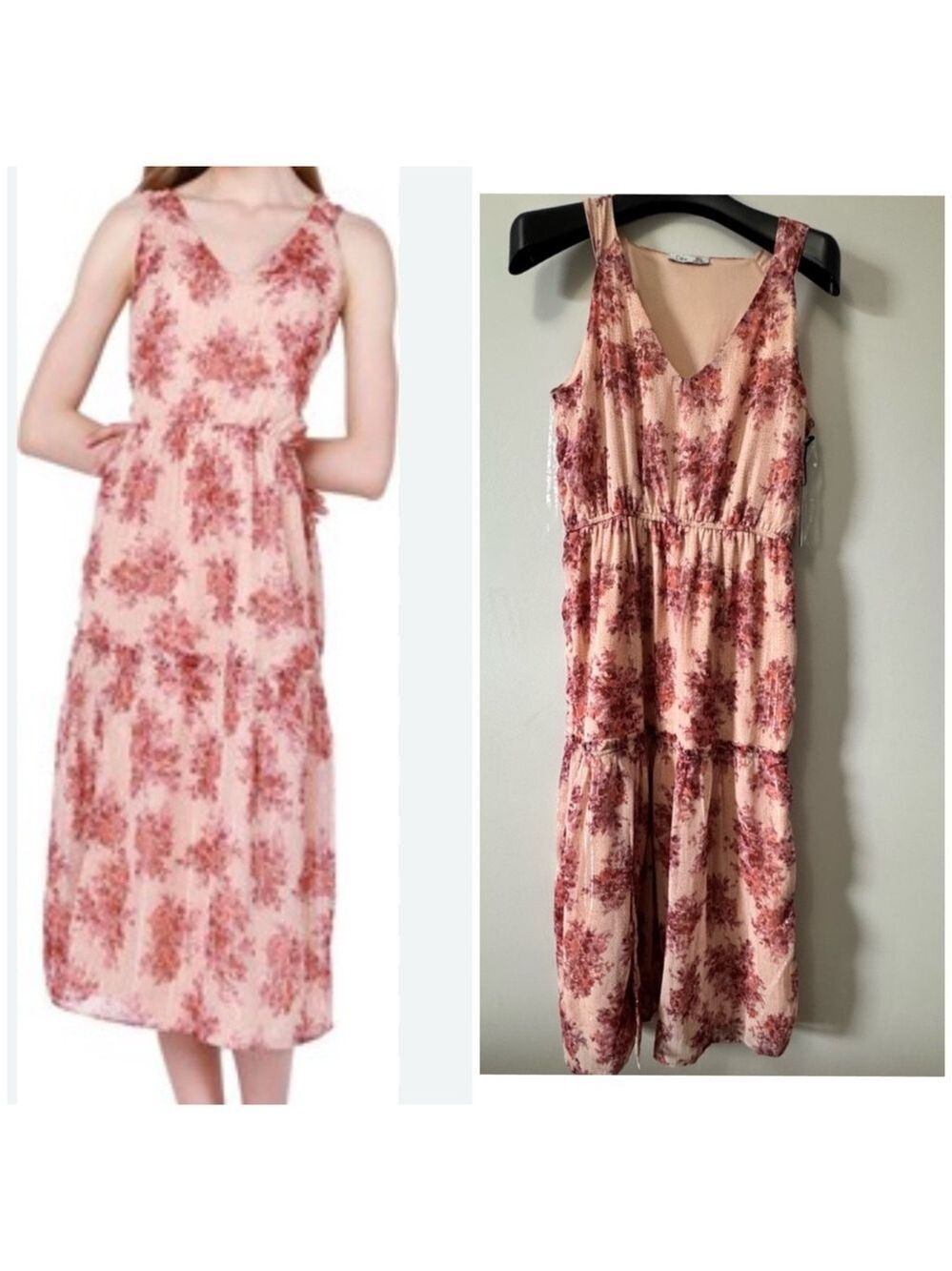 Dex Sleeveless V-Neck Sundress Medium